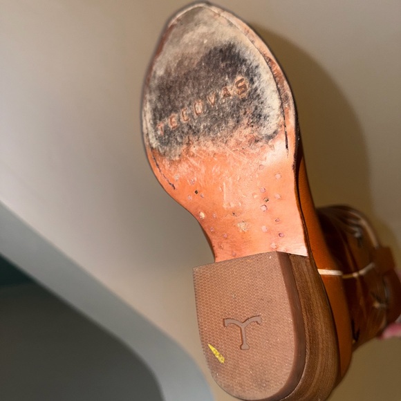 Tecovas Limited Edition Pecan and Bone Cowgirl Boots - Picture 4 of 4